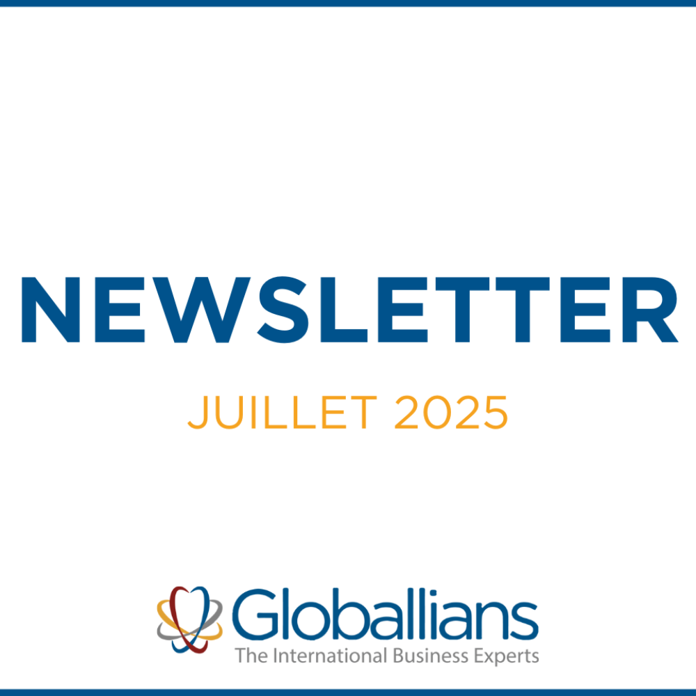 Newsletter Globallians de juillet 2025